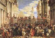 VERONESE (Paolo Caliari) The Wedding Feast at Cana oil painting on canvas